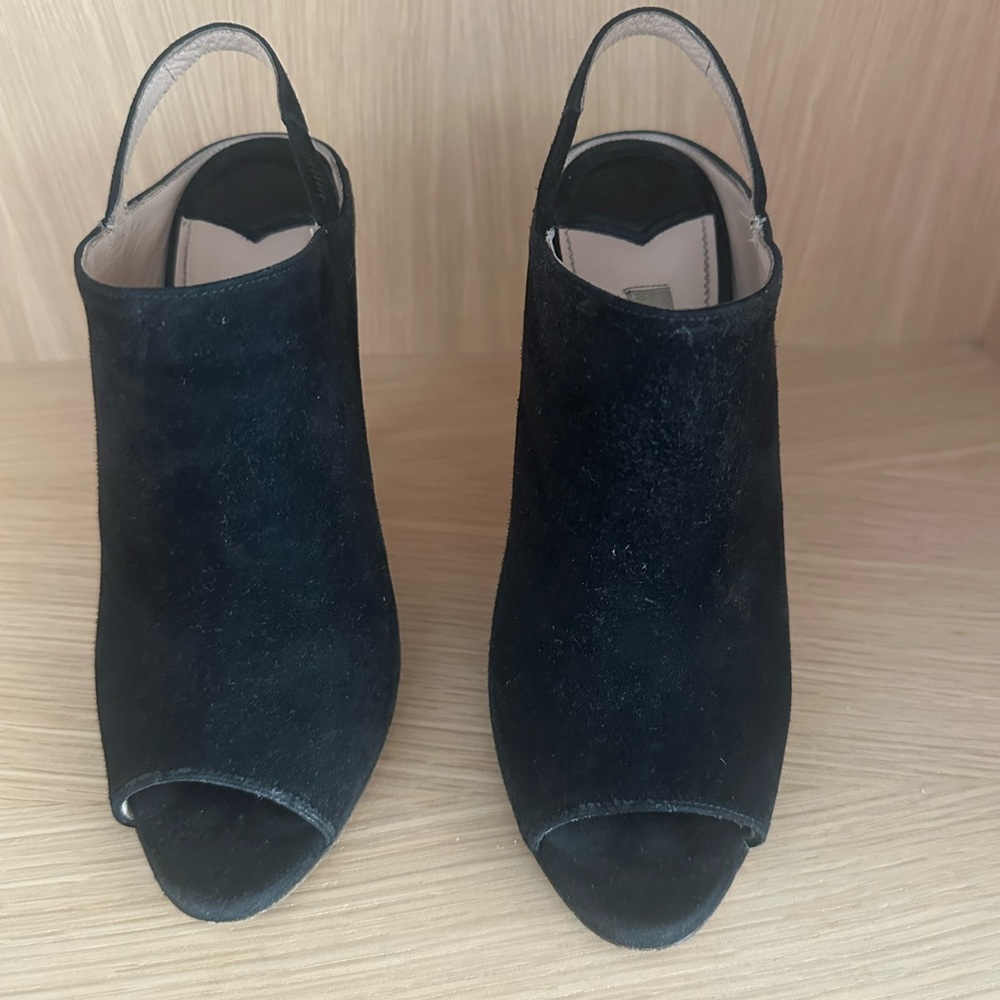 Miu Miu Open-Toe Mules